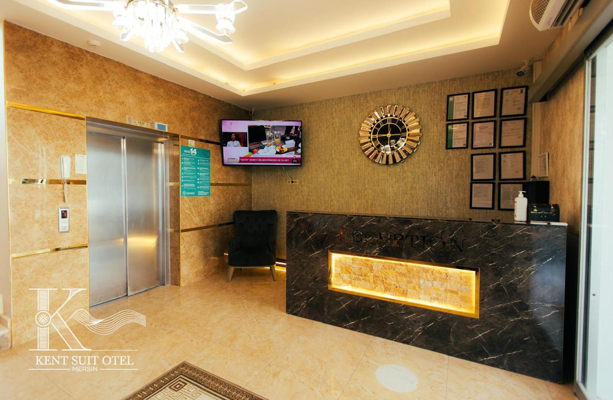 Mersin Kent Suit Hotel Мезитли Экстерьер фото